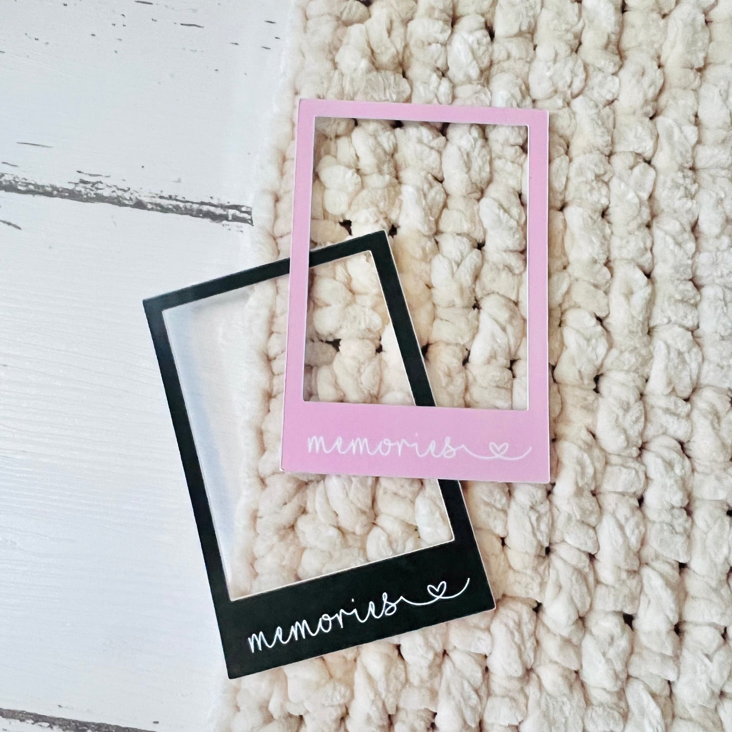 Memories picture frame - diecut