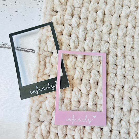 Infinity picture frame - diecut