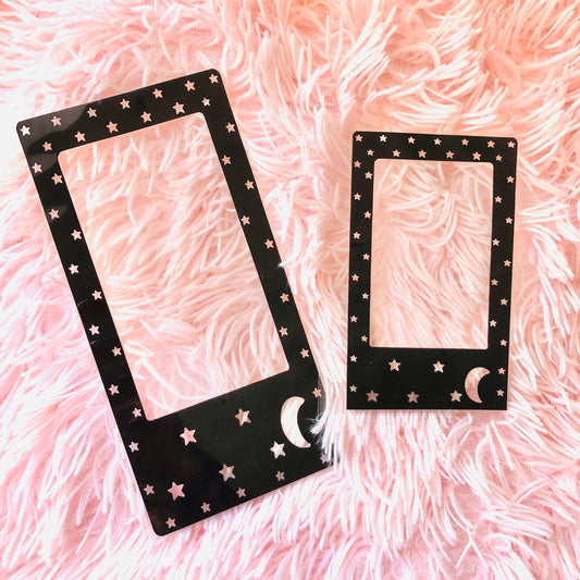 Moon & Stars Picture Frame - vinyl dashboard