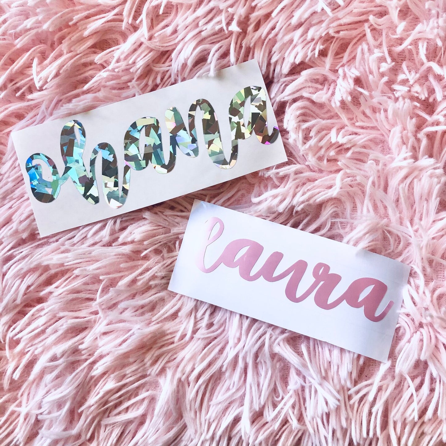 Custom Name Vinyl - ohana font