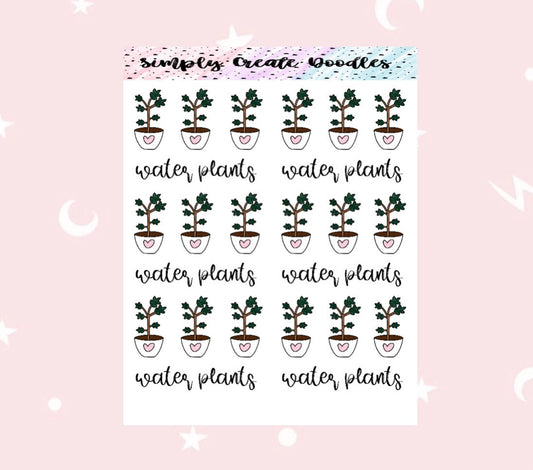 Plants - Doodle Sticker