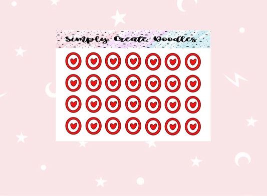 Shopping -mini sticker sheet